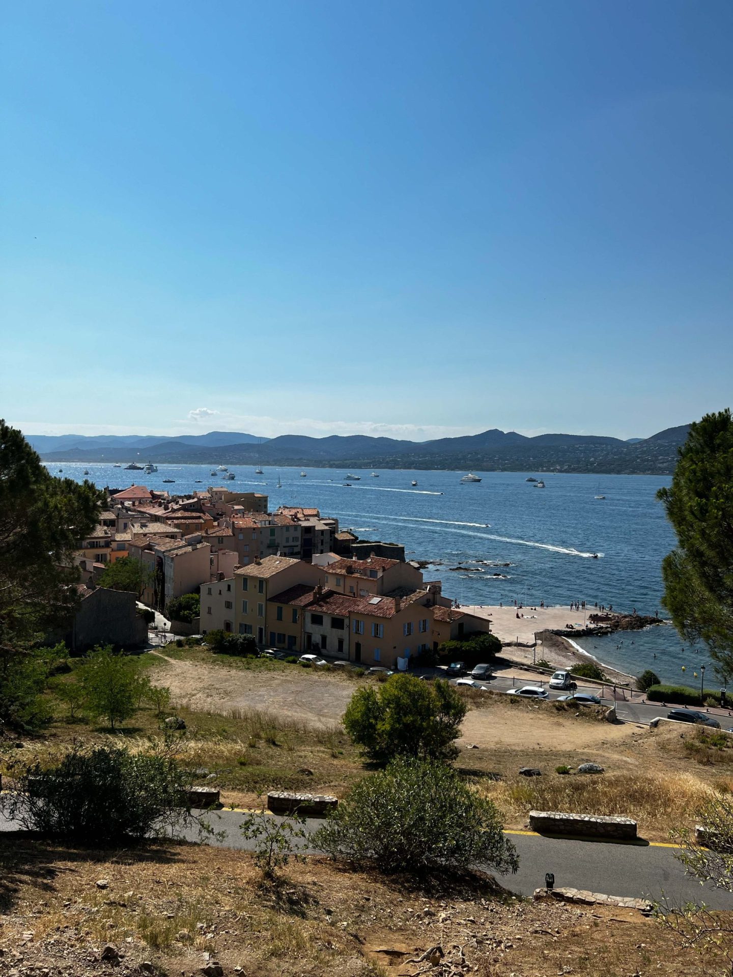 Ausblick auf Saint Tropez